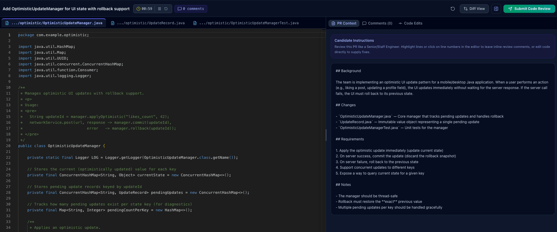 Review provided code